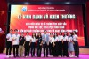 UNETI long trọng tổ chức Lễ khen thưởng và vinh danh sinh viên tiêu biểu, xuất sắc năm học 2024-2025