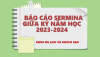 Báo cáo sermina giữa kỳ năm học 23 24