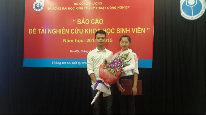 Nghiệm thu đề tài NCKH của sinh viên năm học 2014 - 2015