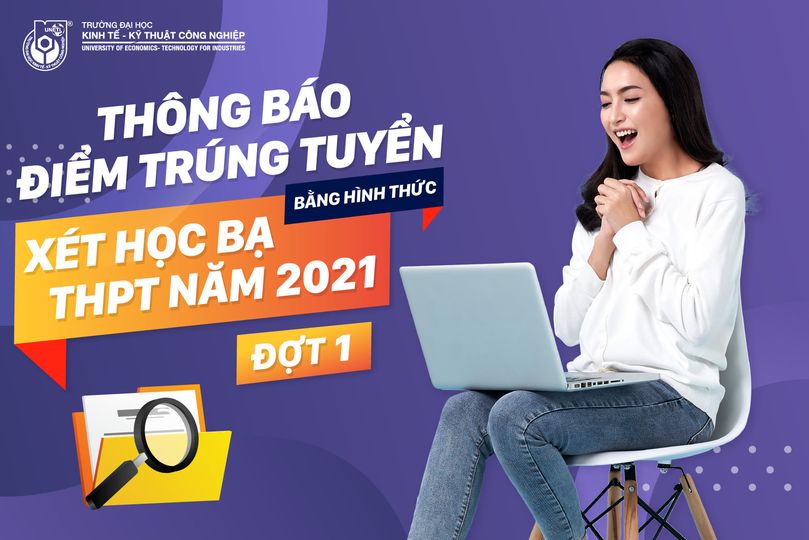 TB trúng tuyển xét học bạ đợt 1