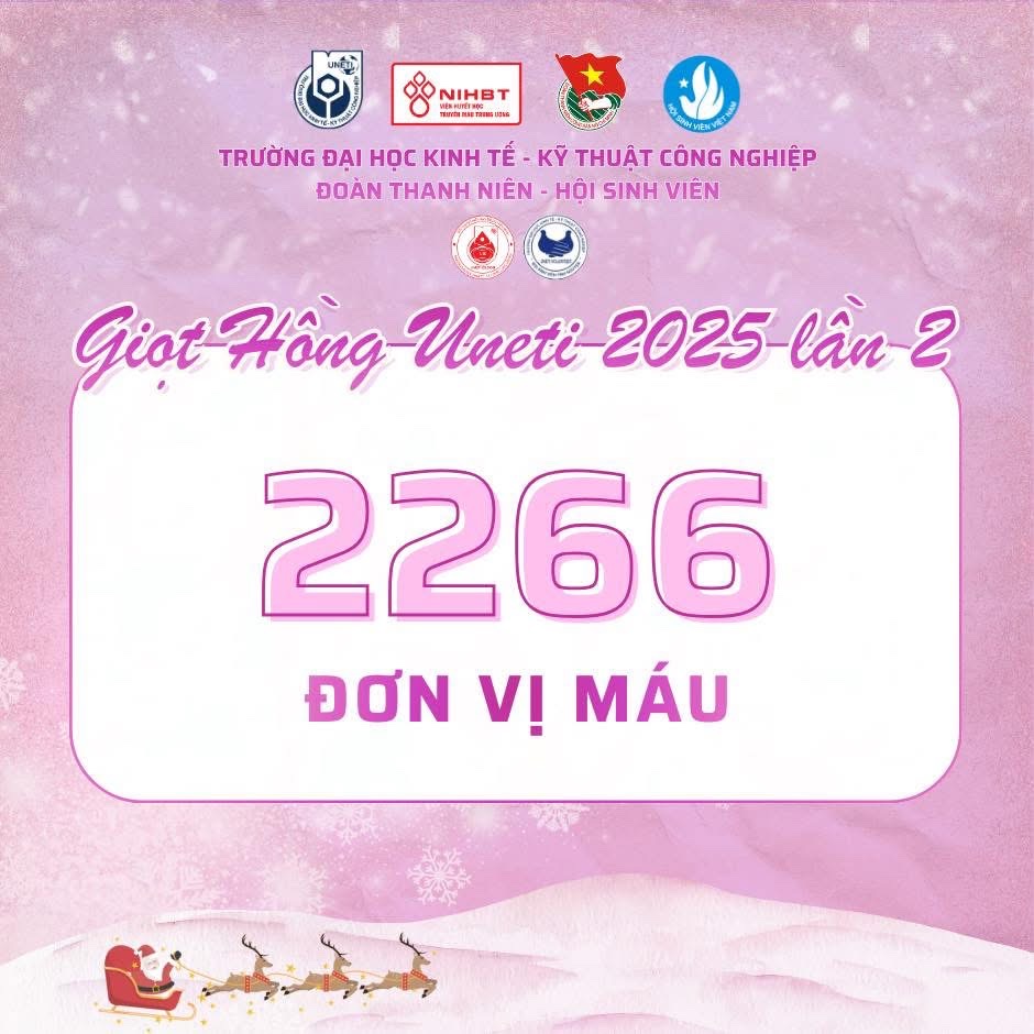 Giọt hồng Uneti 2025 lần 2