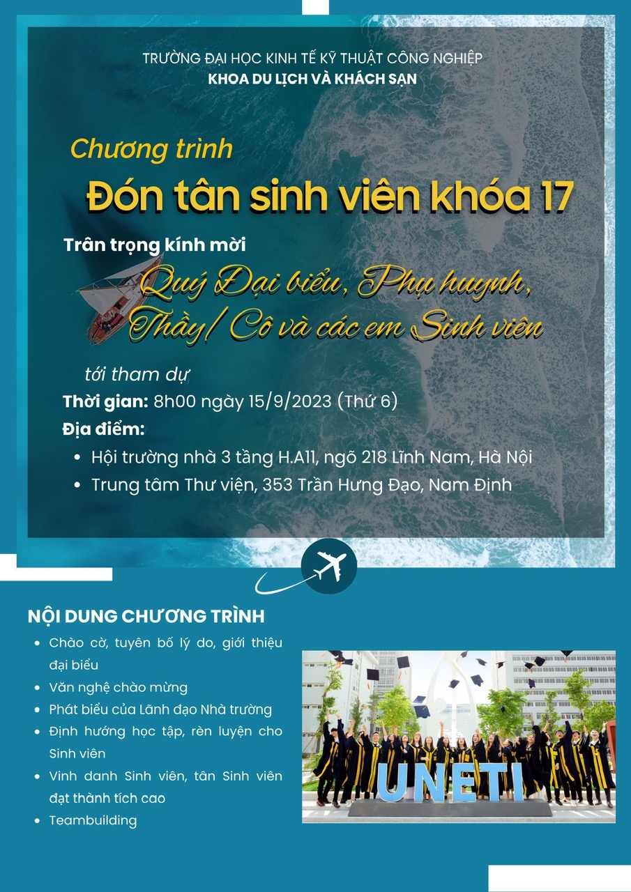 Chào tân sinh viên K17