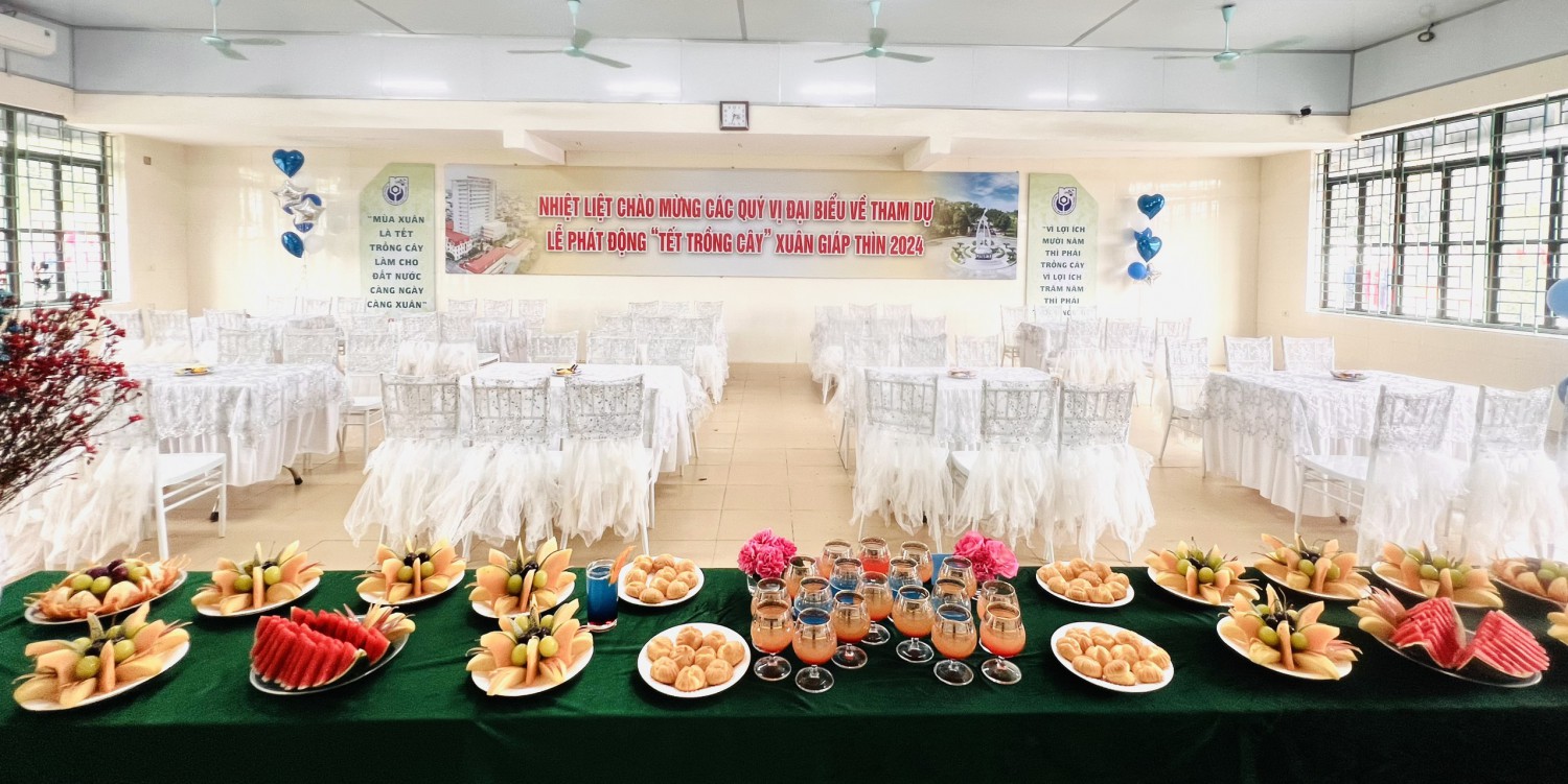 Set up tiệc trồng cây 8