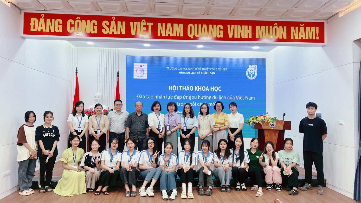 HTKH khoa Du lịch và khách sạn Uneti T5 2024